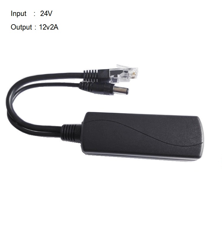 PoE Input 24V Output 12V2A
