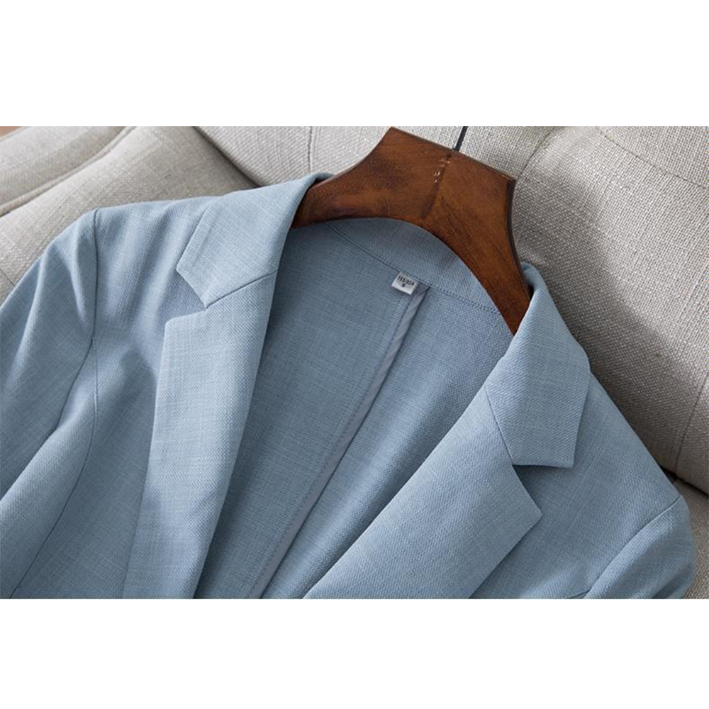 เสื้อคลุมเบลเซอร์สาวอวบ อก 44-48 นิ้ว ผู้หญิงไซส์ใหญ่ เสื้อคลุมไซส์ใหญ่ FF0304BL