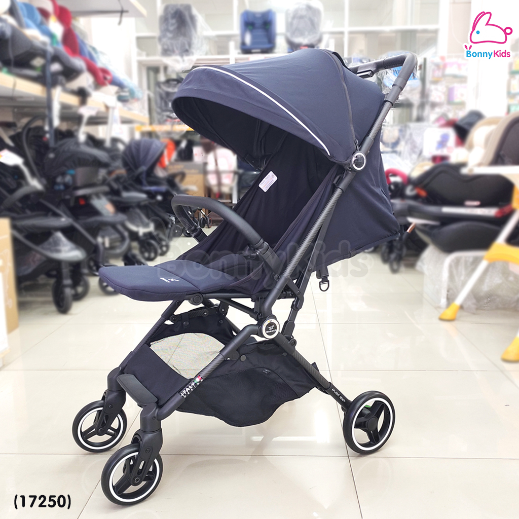 (17250) Bronco (บรอนโก) รถเข็นเด็ก รุ่น Snello รถเข็นเด็กพับเล็กน้ำหนักเบาเพียง5 Kg พับพกพา สามารถนำขึ้นเครื่องบินได้