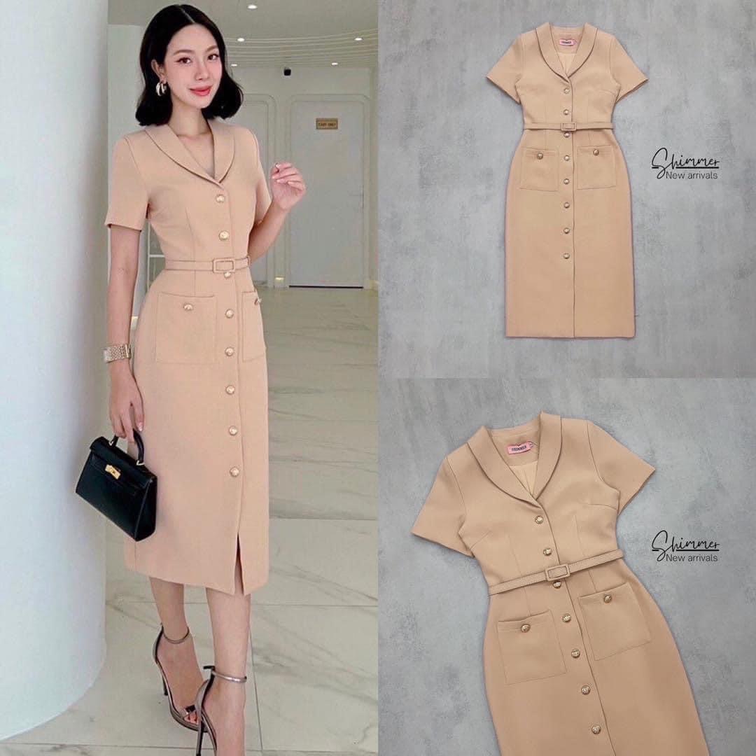 มินิเดรสดีไซน์สวยเข้ารูป คัตติ้งเนียบให้ลุคสวยหรู ใส่สบาย สินค้าคุณภาพ (พร้อมส่ง)