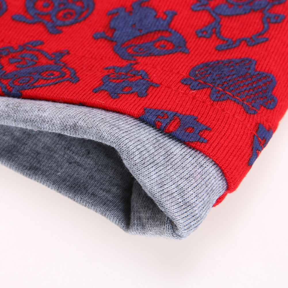 เซตหมวก+ผ้ากันเปื้อนเด็กอ่อน สไตล์เกาหลี ปีศาจน้อยน่ารัก สำหรับเด็กวัย 3-24 เดือน