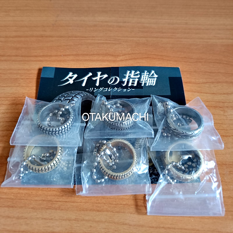 กาชาปองแหวนลายล้อรถยนต์ Tire Ring Collection