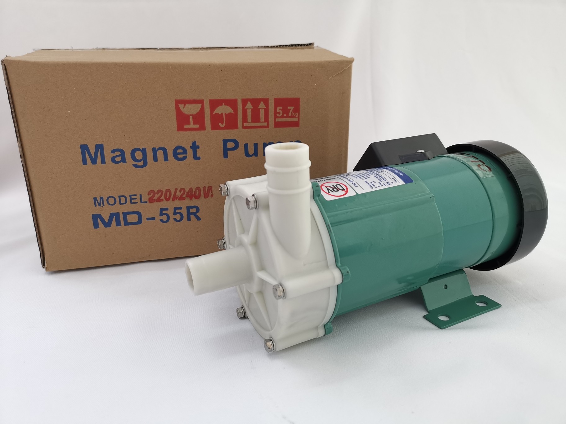 ปั๊มน้ำทะเล ปั๊มเคมี Magnetic Pump MD-55R