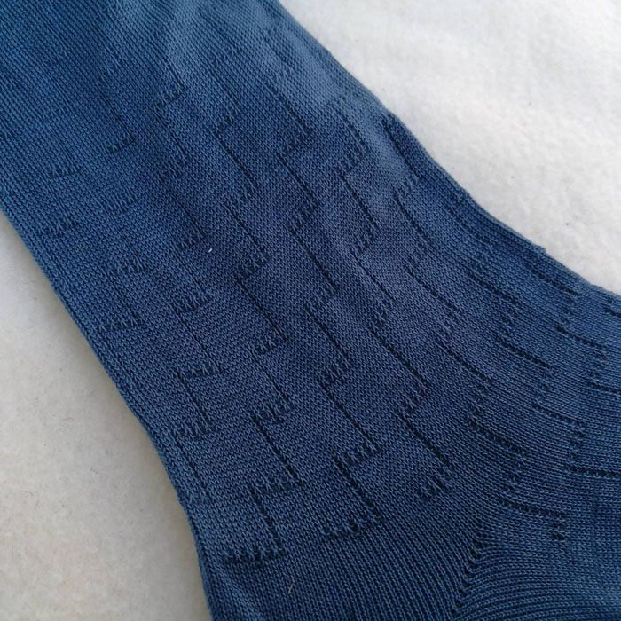 ถุงเท้าชาย ESQUIRE เนื้อดีมาก สีฟ้าวินเทจ สีสวยมาก