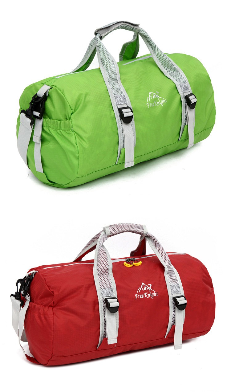 Foldable Duffle Travel Bag กระเป๋าเดินทางพับเก็บได้ขนาดใหญ่ 30 ลิตร สะพายได้ ใส่เพื่อเดินทางหรือเล่นกีฬา มี 6 สีให้เลือก รับประกัน 30 วัน
