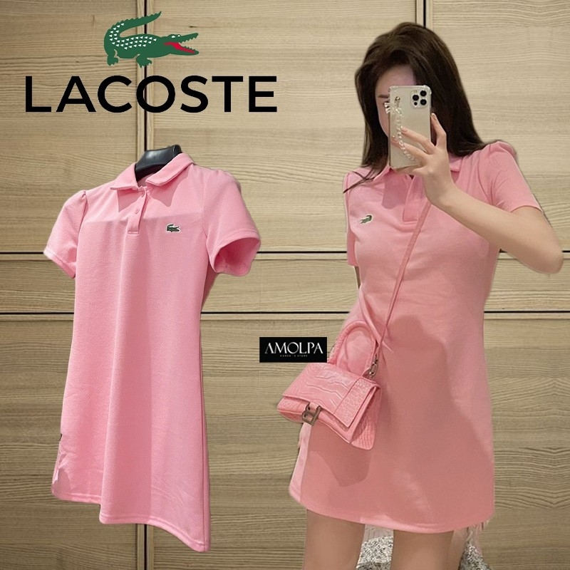 DRESS POLO ปักที่อก ผ้าดี ยืดได้ตามตัว ใส่สบาย ผ้าระบายความร้อนได้ดี งานชิวๆใส่สบายๆค่ะ ห้ามพลาดเลยน้า ป้าย Tag สินค้าคุณภาพ พร้อมส่ง