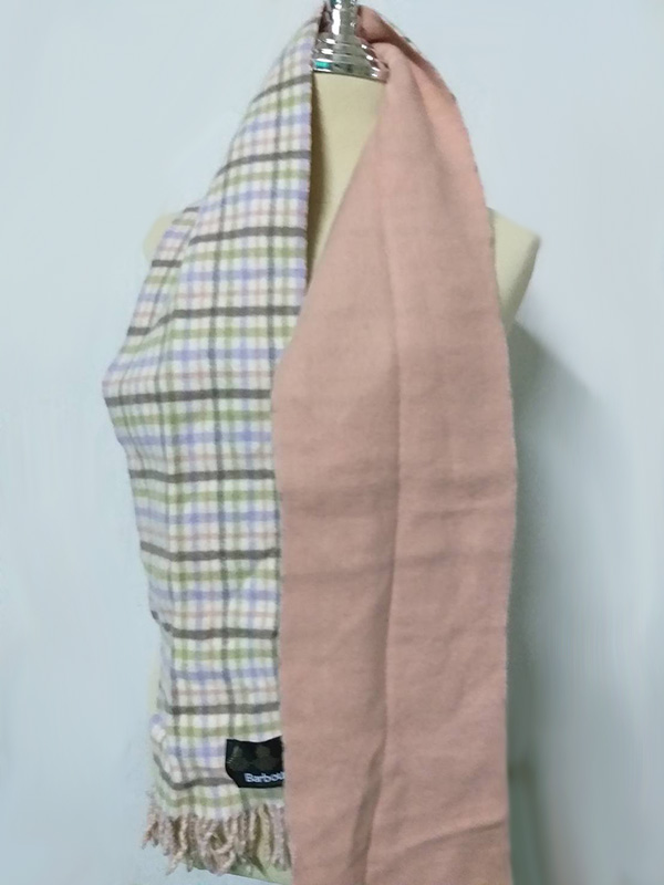 ผ้าพันคอ Barbour Made in Scotland ติดลบหนัก