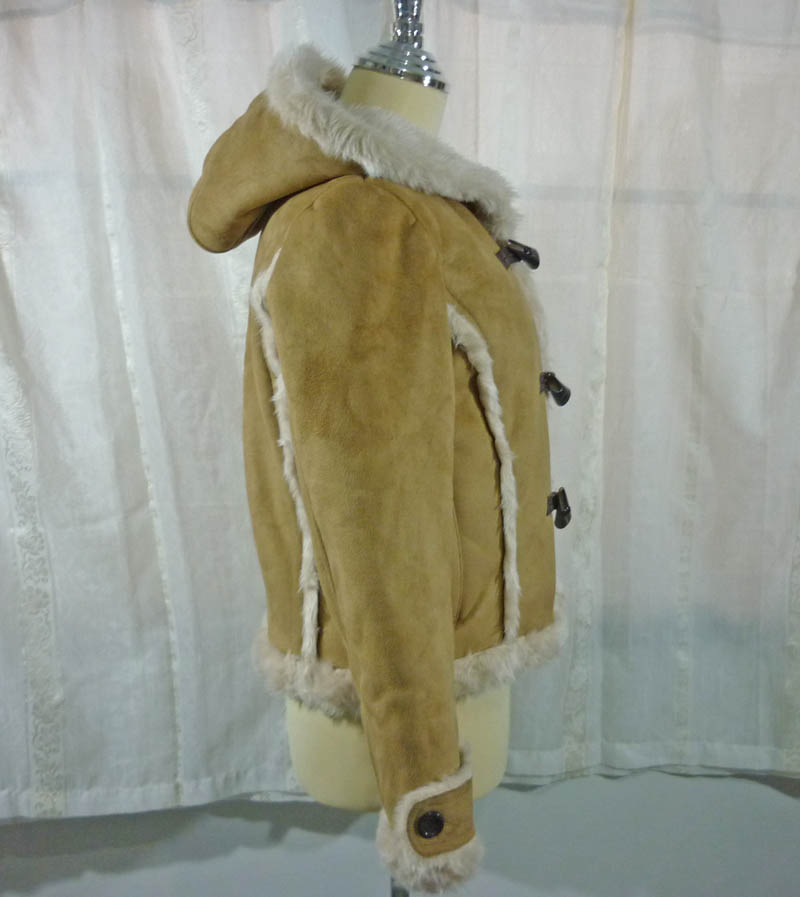 โค้ทชามัวร์บุขนอุ่นติดลบ SzS-M สวยมากก