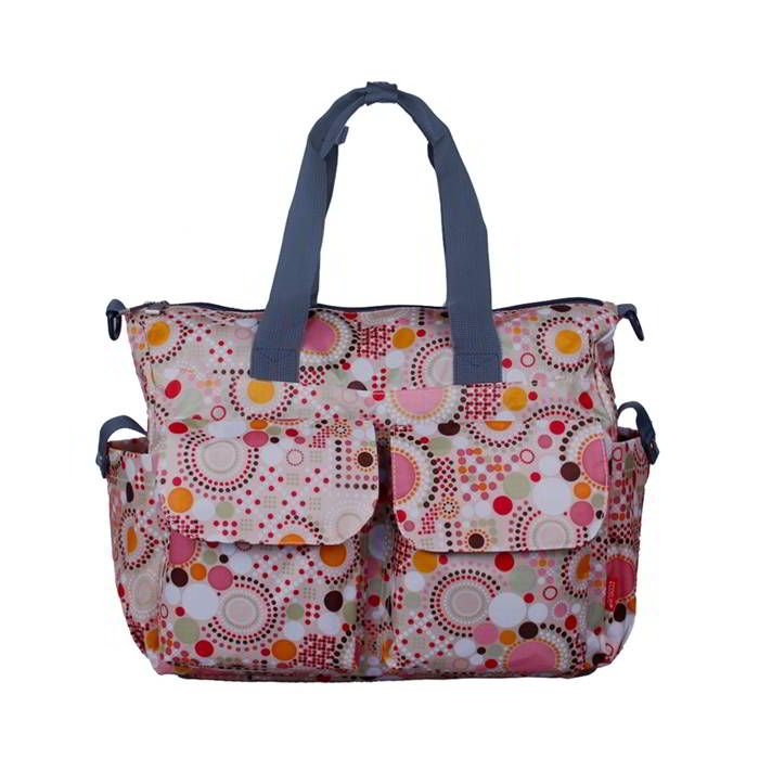 Ecosusi กระเป๋าคุณแม่ กระเป๋าสัมภาระคุณแม่ กระเป๋าแม่ลูกอ่อน ช่วยจัดระเบียบของให้ลูกน้อย กันน้ำ ช่องเยอะ (ECOSUSI Large Diaper Tote Baby Mummy Bag)