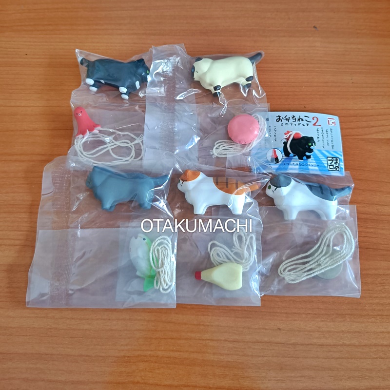 กาชาปองฟิกเกอร์แมว Bento Cat Mini Figure 2