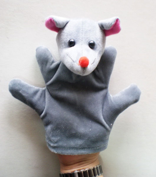 ตุ๊กตามือ หุ่นมือรูปหนู