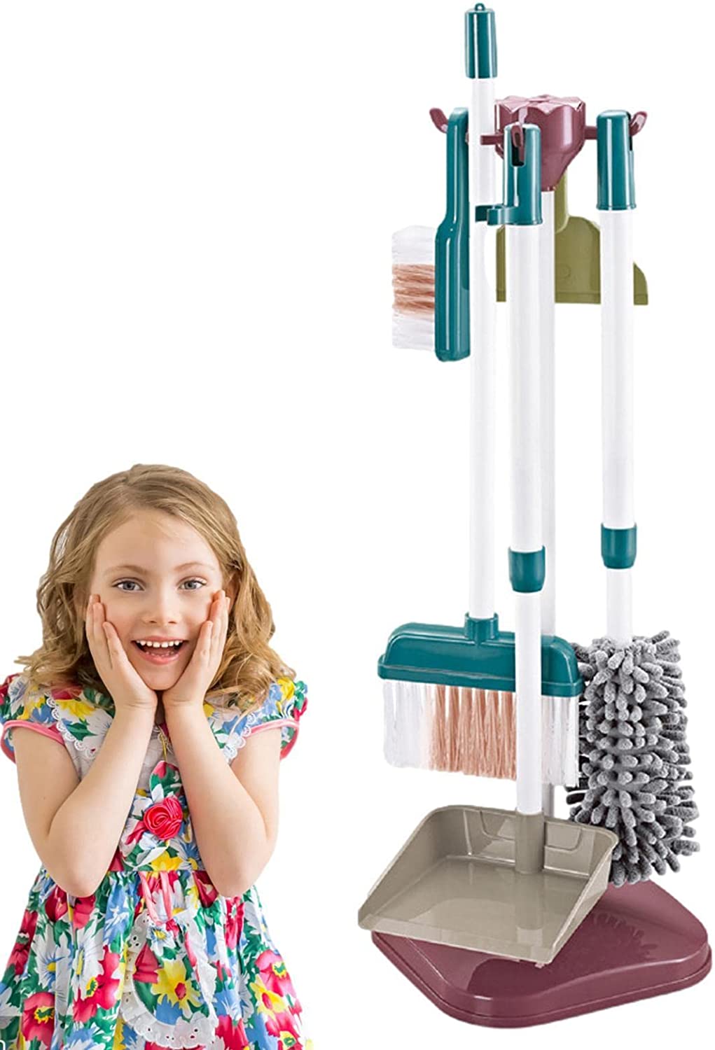 ของเล่นงานบ้าน ไม้กวาดเด็ก ของเล่นแม่บ้าน พัฒนาทักษะเด็ก