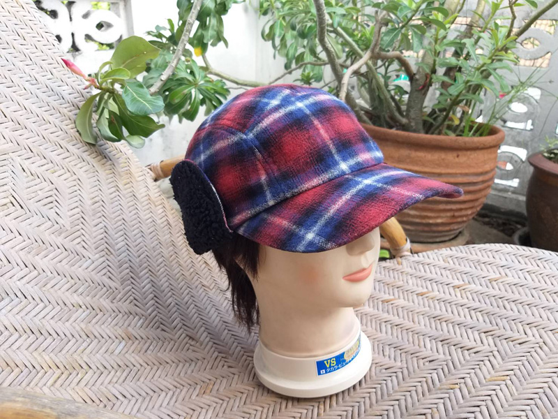 หมวกแก๊ปปิดหู กันหนาว mizuno