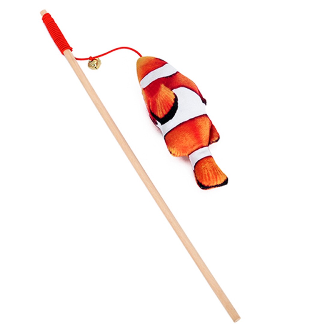 ไม้ล่อแมว Petsuka ปลาการ์ตูน