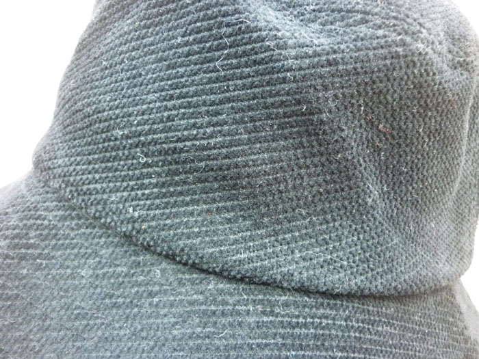 หมวกปีกกว้างผ้ากำมะหยี่สีดำ สวยเรียบหรู