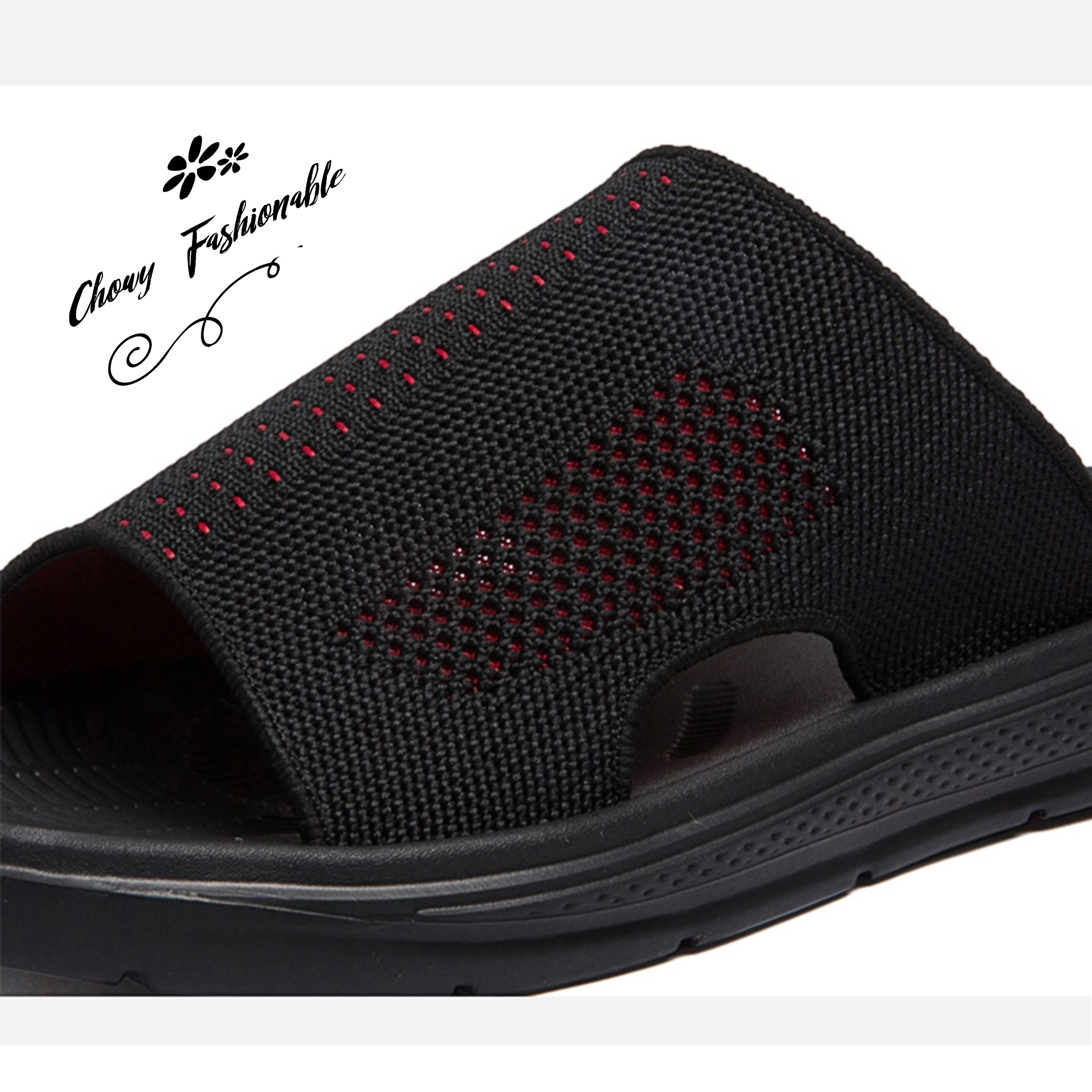 รองเท้าแตะผู้ชาย ไซส์ 42-45 Ventilate Sandal Shoes แตะสวมผู้ชาย Chowy KR1057RD