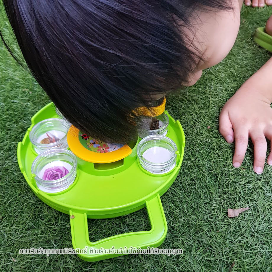 ชุดสะสมแมลงและสำรวจธรรมชาติ กล้องขยาย Microscope ของเล่นวิทยาศาสตร์ เพื่อการเรียนรู้อย่างสนุกสนาน