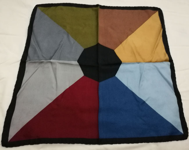 ผ้าผูกผม ผูกคอ 100% Silk Ashear Made in ITALY