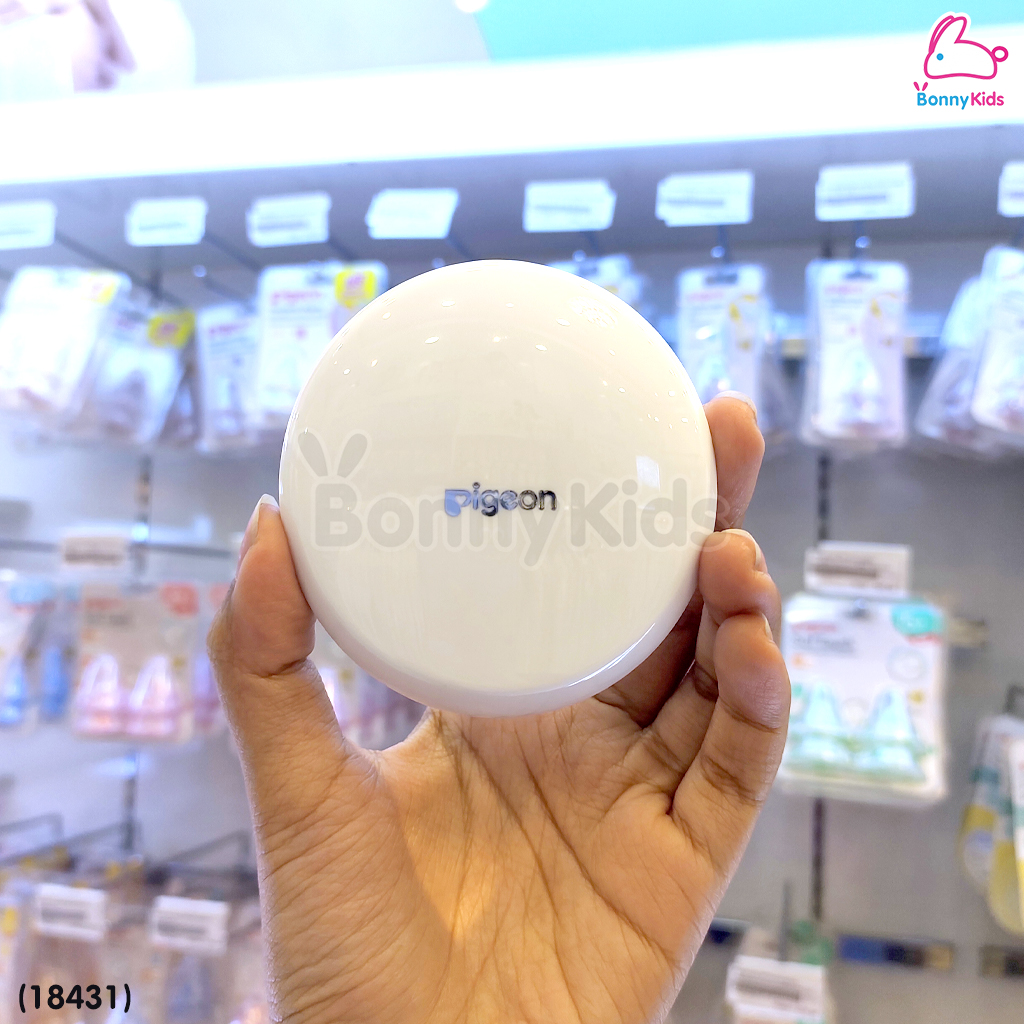(18431) Pigeon (พีเจ้น) Baby Compact Powder แป้งเด็กอัดแข็ง ใช้ได้ตั้งแต่แรกเกิด (10g.)