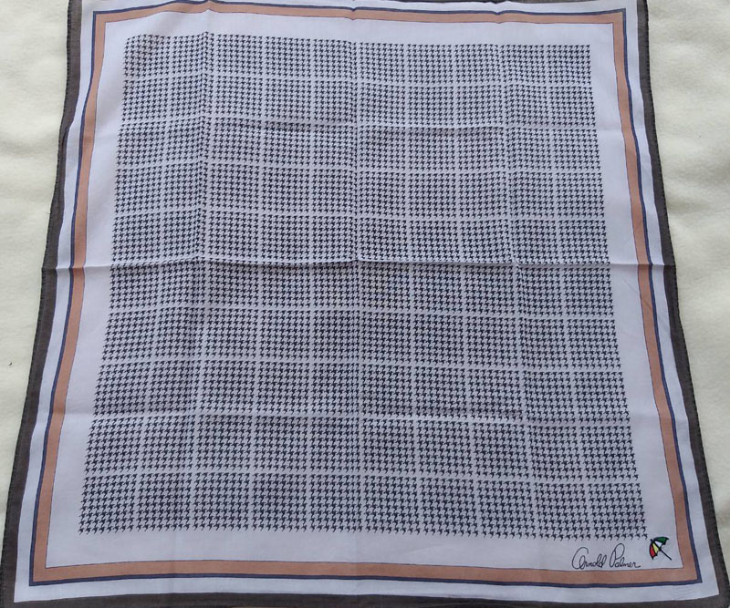 ผ้าเช็ดหน้าชาย แบรนด์เนม Arnold Palmer Handkerchief