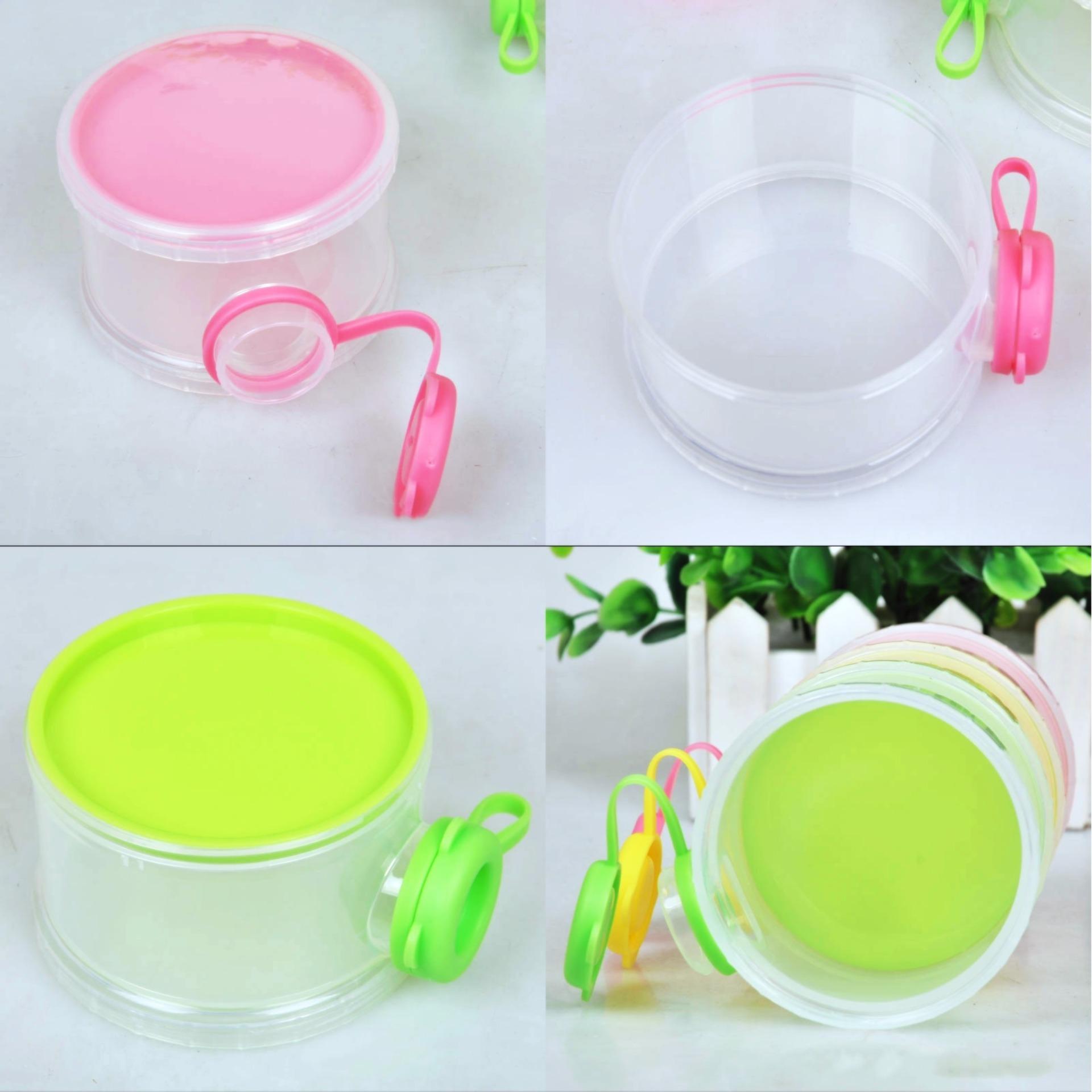 ชั้นแบ่งนมผง BPA-Free รุ่นเปิดข้าง 3 ชั้น หมุนแยกชั้นได้ NanaBaby