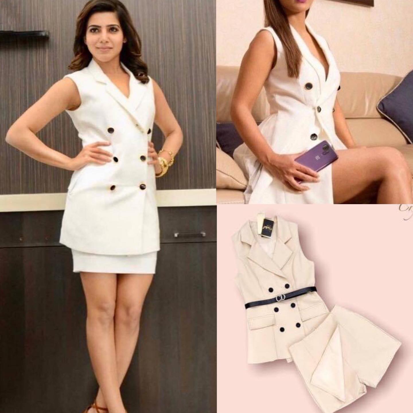 ชุดเสื้อสูทคอปก ติดกระดุมหน้า มีกระเป๋าล้วงจริงตามแบบ มาคู่ กับกางเกงกระโปรงขนสั้น ทรงเป้ะสวยเว่อวัง งานผ้าขั้นเทพ คัตติ้งเนี้ยบ รีดอัดกาวทั้งชุด . สินค้าคุณภาพ (พร้อมส่ง)