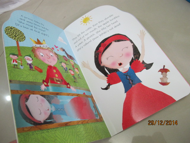 Nick Page & Clare Fennel : Reading with Phonics : Snow White หนังสือหัดอ่านภาษาอังกฤษด้วยโฟนิกส์ สโนว์ไวท์ Make Believe Ideas