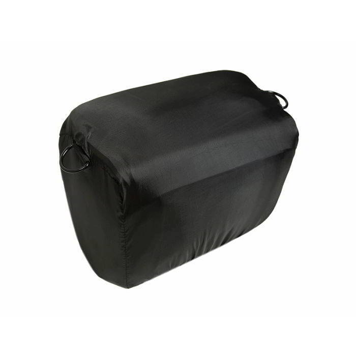 กระเป๋าใส่กล้องถ่ายรูป SLR/DSLR ขนาดกะทัดรัด พร้อมผ้าคลุมกันฝนหรือสิ่งสกปรก (สี Heather Blue) (BAGSMART Compact Camera Shoulder Bag for SLR/DSLR with Waterproof Rain Cover)