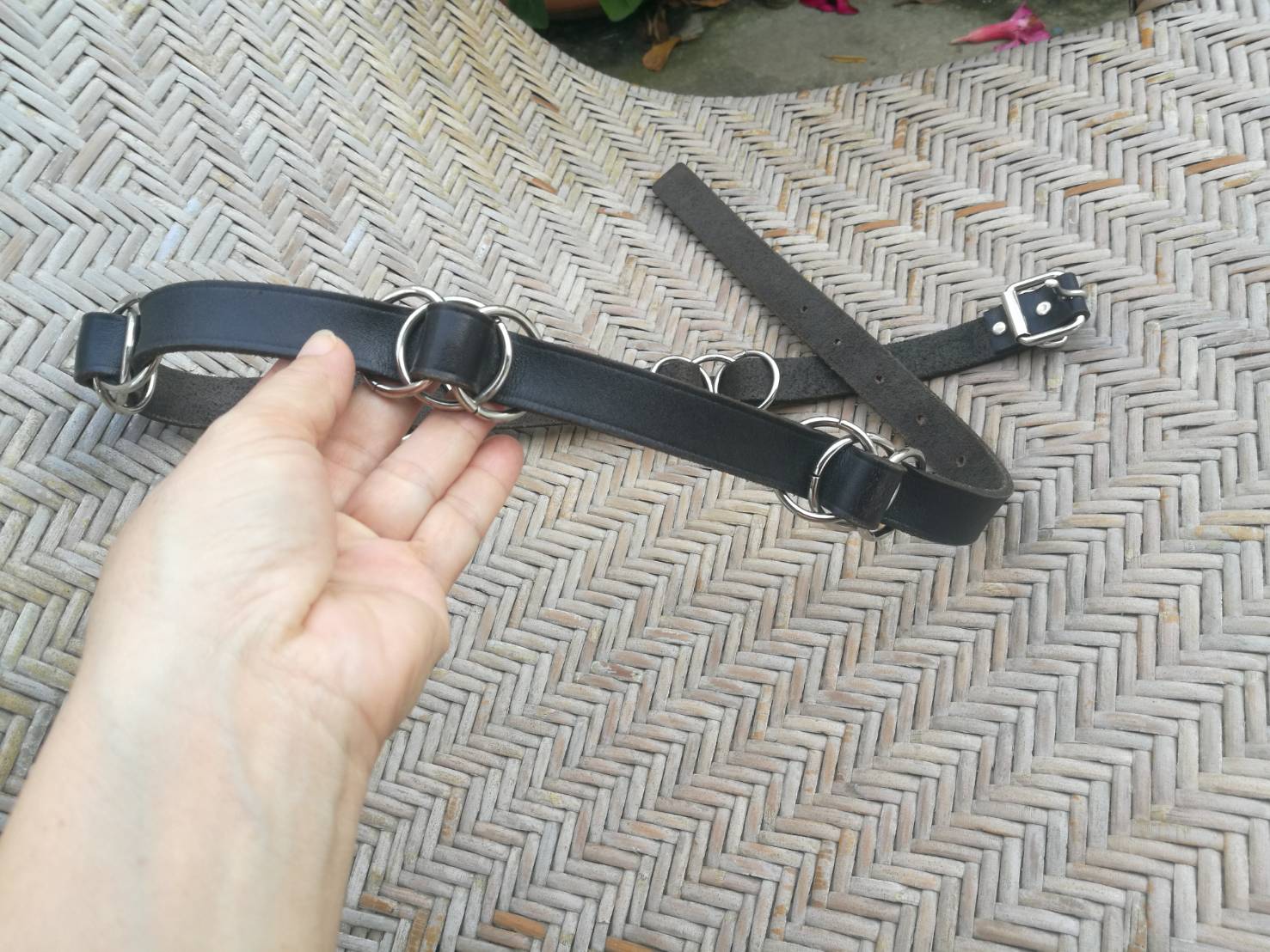 เข็มขัดหนังแท้สุดเก๋ น่ารักแนวเฮฟวี่