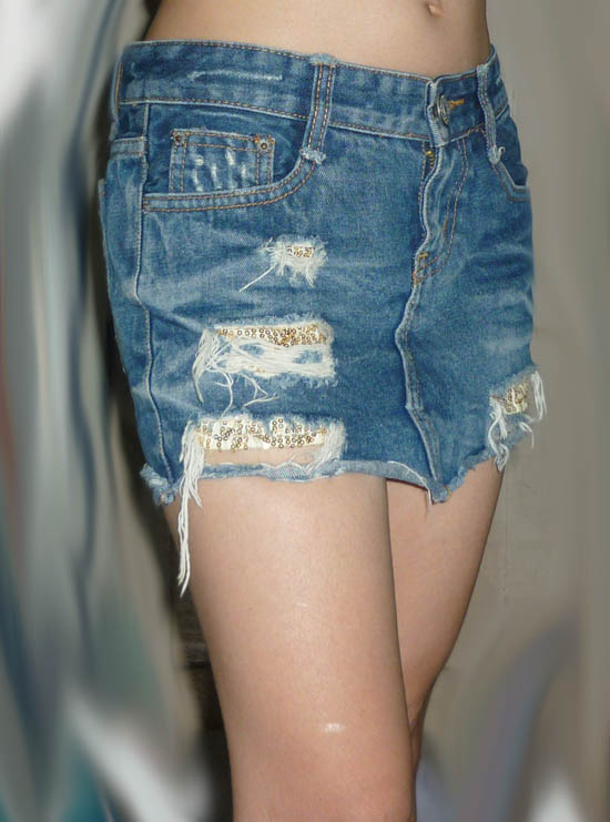 กระโปรงยีนส์เป๊ะเว่อร์ ยีนส์ห้าง 30-34-10