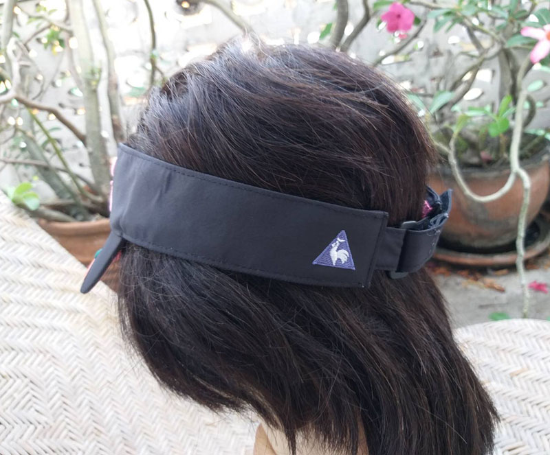 หมวกเปิดหัว หมวกไวเซอร์ le coq sportif /ของใหม่/