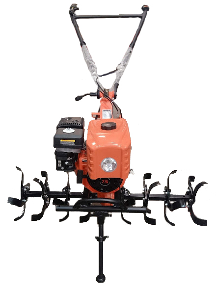 รถเกี่ยวข้าววางไลน์ เครื่องยนต์เบนซิน 7.5 แรงม้า พร้อมล้อยาง และล้อพรวนอย่างละคู่ ส่งฟรี