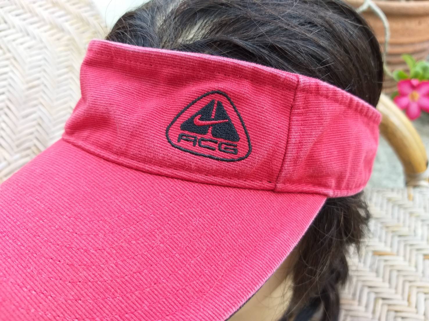 หมวกเปิดหัว หมวกไวเซอร์ Nike ACG