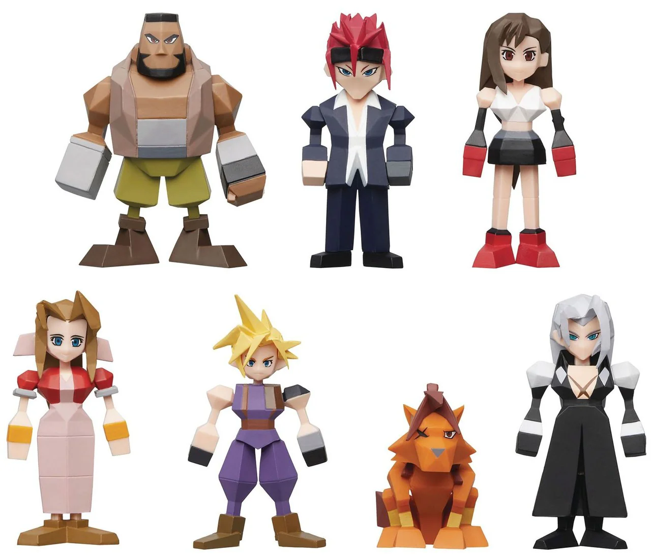 [เปิดจอง] FINAL FANTASY VII FINAL FANTASY VII Polygon Figure Vol. 1 ราคา 2000-2250