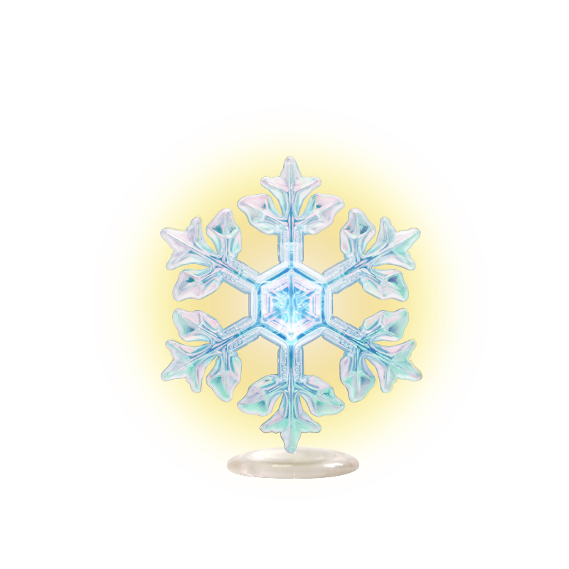 กาชาปอง Snowflake LED Light Collection