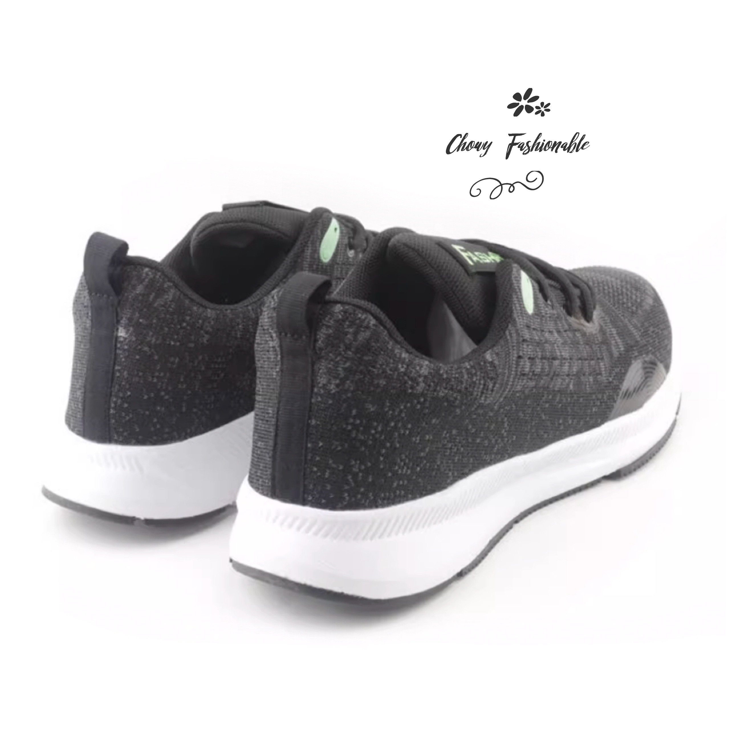 รองเท้าผ้าใบผู้ชายไซส์ใหญ่ 50-54 ผ้าใบแฟชั่นไซส์ใหญ่ สีเทาดำ ระบายอากาศได้ดี น้ำหนักเบา KR1190