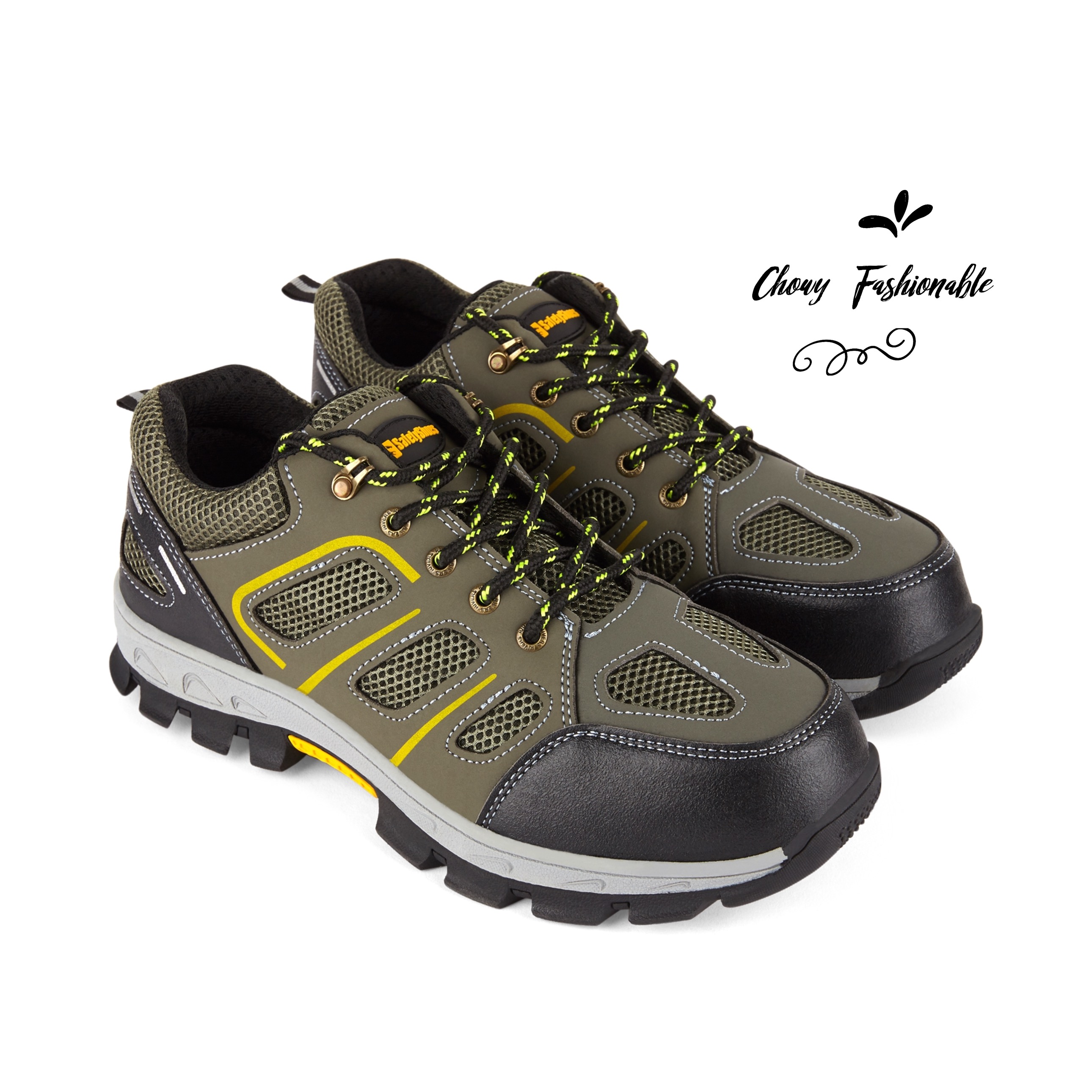 รองเท้าเซฟตี้แฟชั่น ไซส์ 42-48 ผ้าใบเซฟตี้ Safety Shoes KR1195