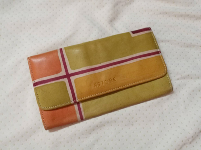 กระเป๋าสตางค์ ASTORE หนังแท้