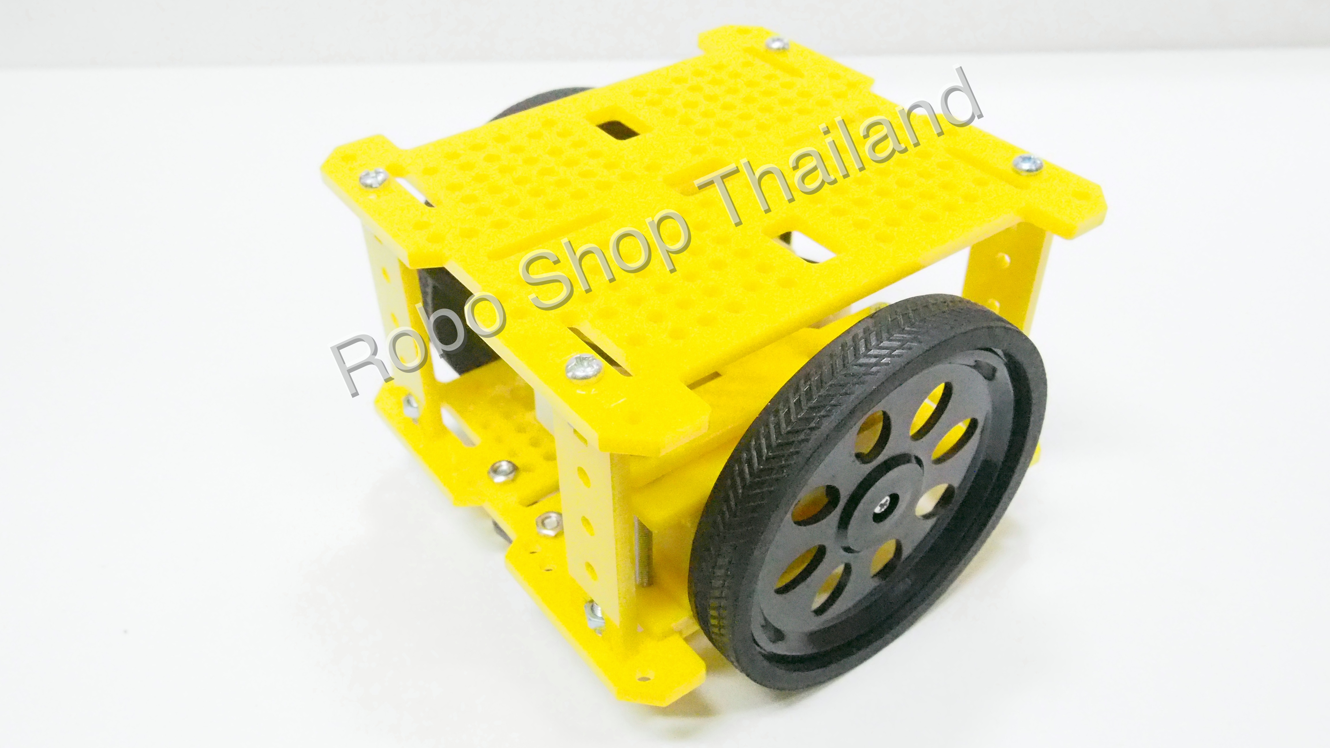 โครงหุ่นยนต์แบบเหลี่ยม มี Encoder