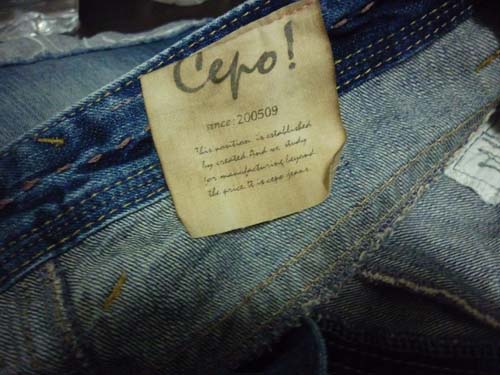 #2กระโปรงยีนส์ สุดเซอร์น่ารัก Cepo 29-36-12