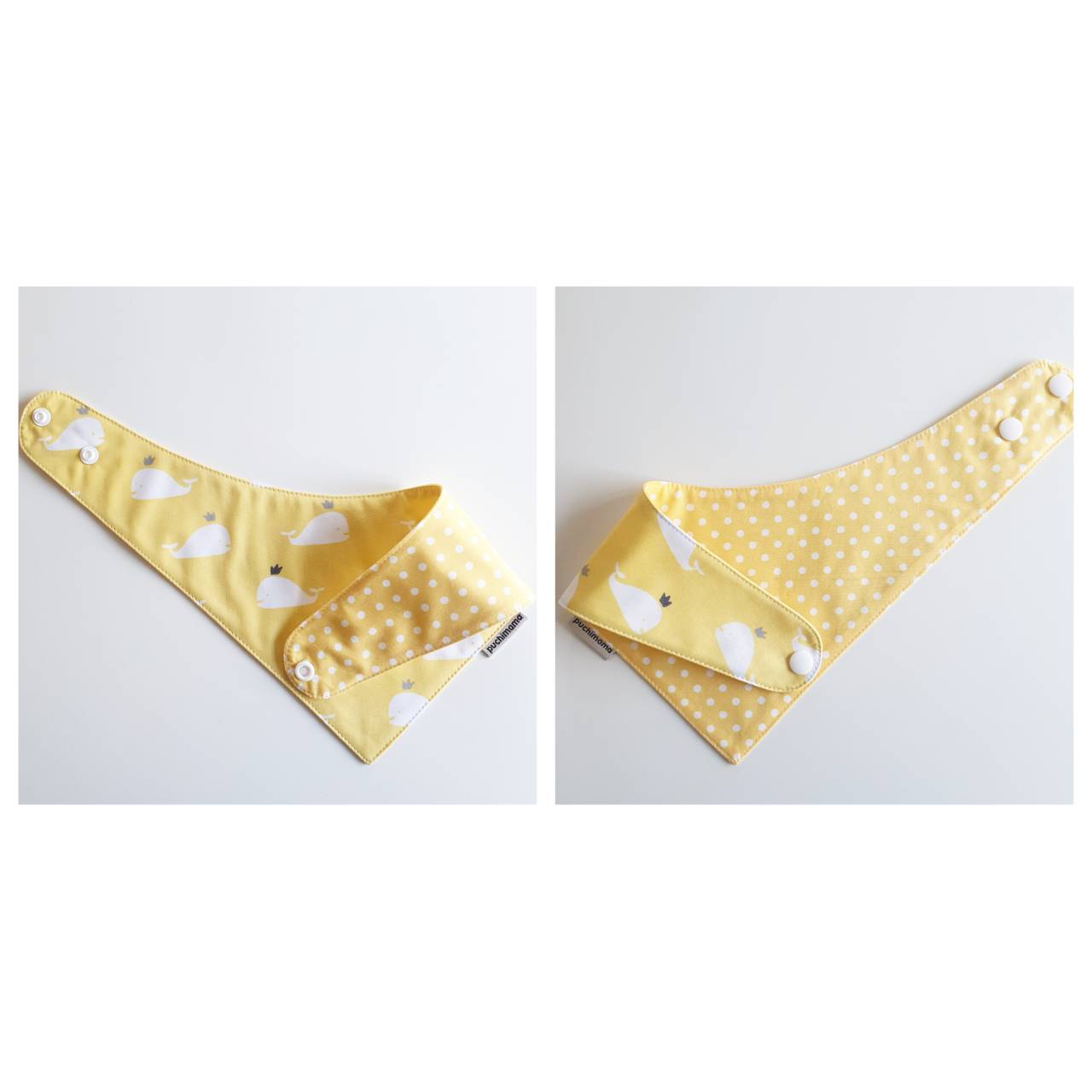 Puchimama "Reversible Bandana" Bib