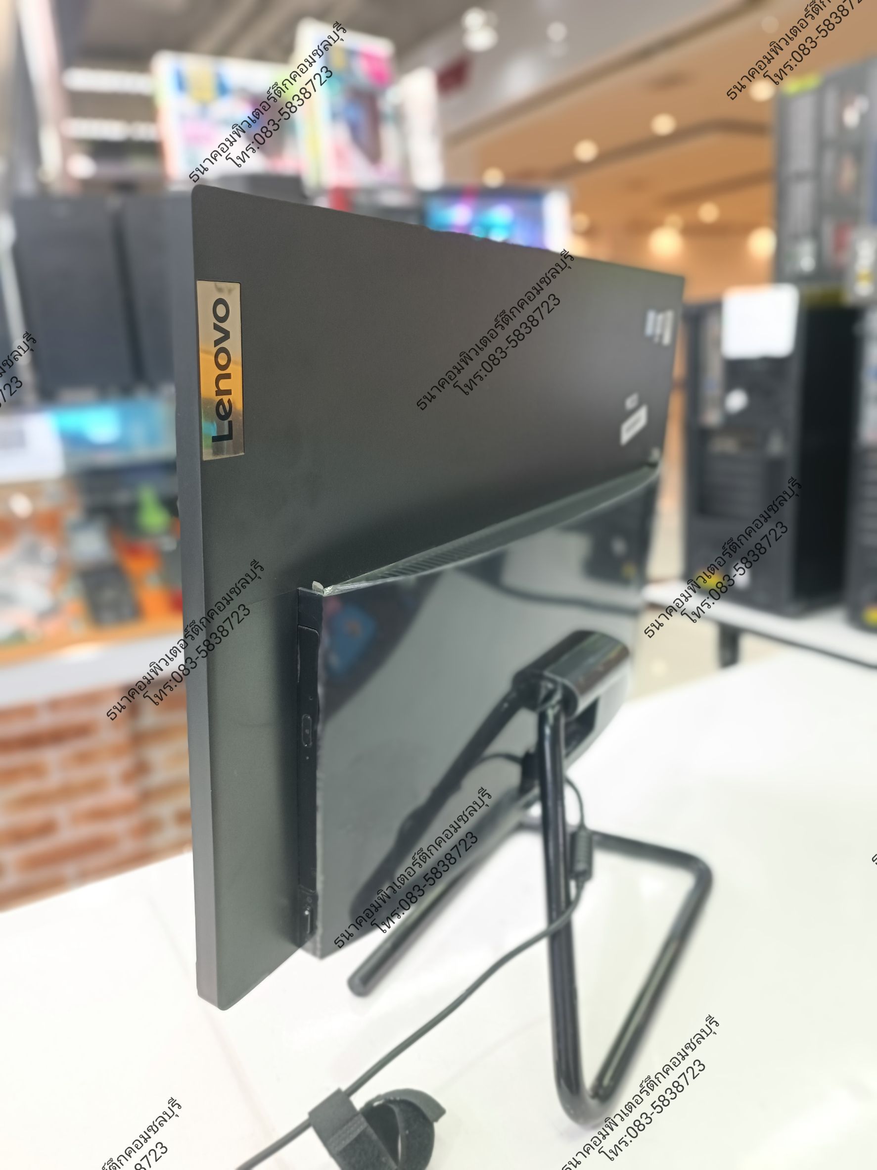 (12,900)All IN ONE LENOVO I5-9400T Ram8GB SSD120GB จอ 24 นิ้ว