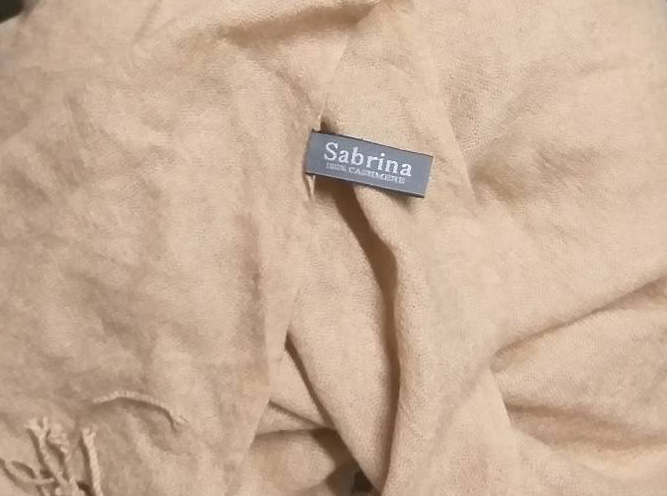 ผ้าคลุมไหล่ ผ้าพันคอแคชเมียร์ SABRINA (ของใหม่)