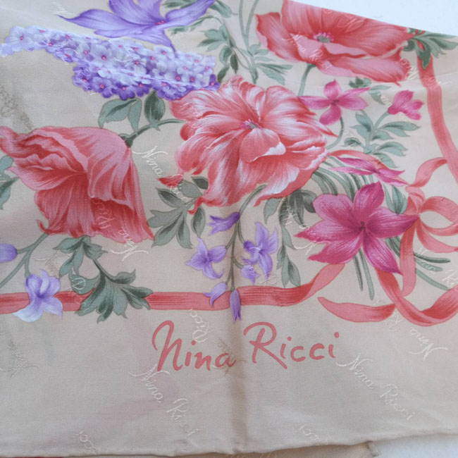 ผ้า Silk NINA RICCI