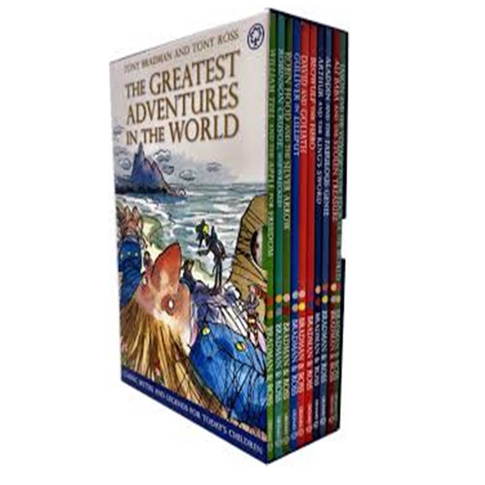 The Greatest Adventures in the World : 10 Book Box Set เซตหนังสือการผจญภัยคลาสสิก 10 เล่ม พร้อมกล่อง