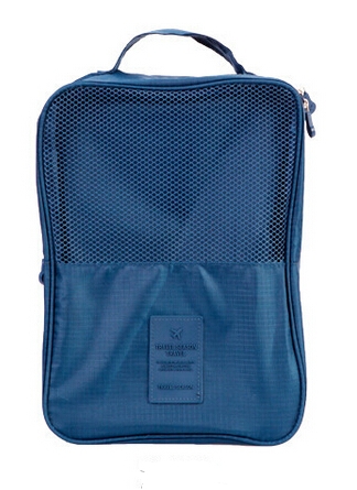 กระเป๋าใส่รองเท้าสำหรับเดินทาง กันน้ำได้ ถือพกพาสะดวก มี 6 สีให้เลือก