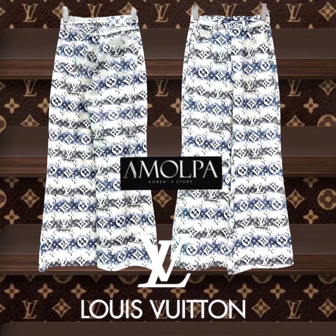 กางเกง LV DENIM ชนช๊อปปป สวยม๊ากกก ผ้ายีนส์แท้ 100เปอ อย่างดี ใส่สบาย : สินค้าคุณภาพ (พร้อมส่ง)