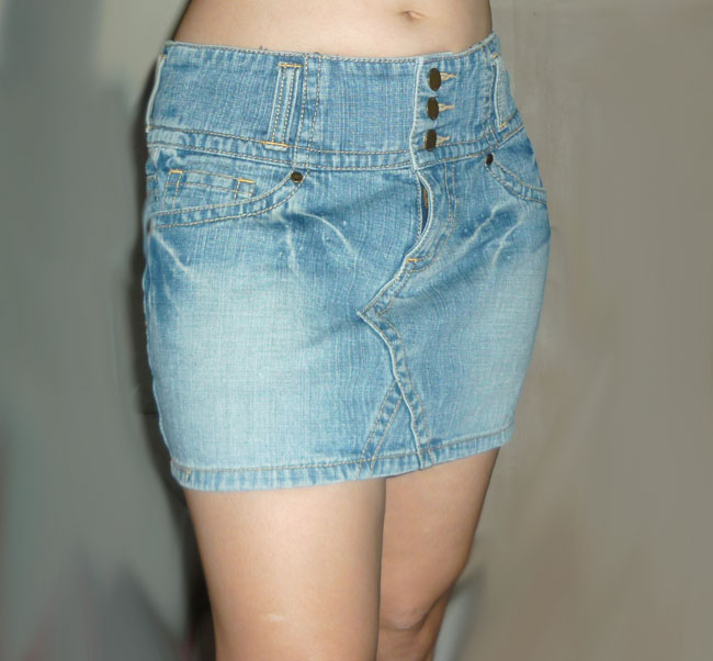 กระโปรงยีนส์ DENIM สวยมากค่ะ น่ารัก 31-36-13