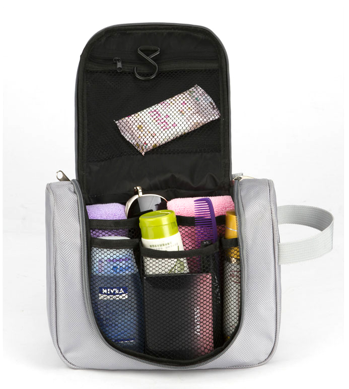 กระเป๋าใส่อุปกรณ์อาบน้ำ คุณภาพดี สำหรับเดินทาง ท่องเที่ยว แขวนได้ กันน้ำ คุ้มค่า