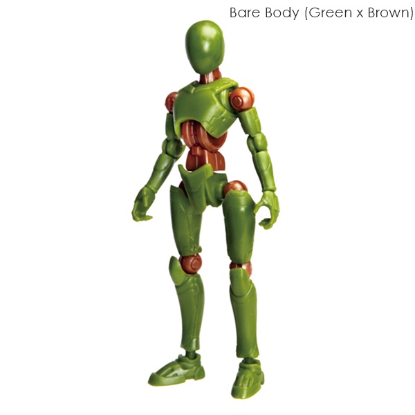 กาชาปองฟิกเกอร์คนและโมเดลรถเข็น Capsule Body Bare Body ver.1.1 & Rear Car